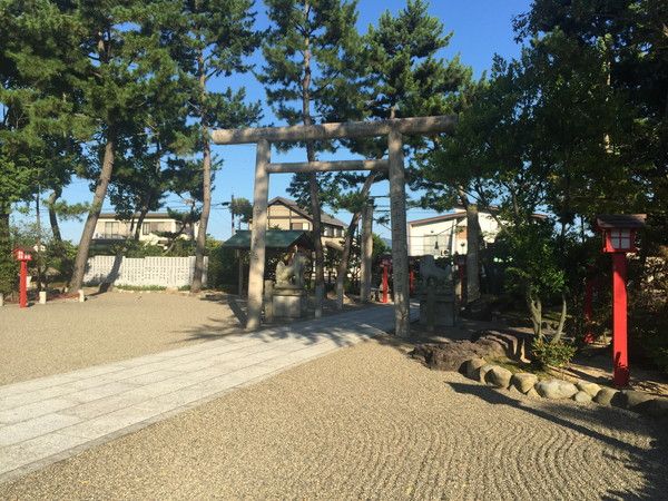 藤田神社の境内の写真