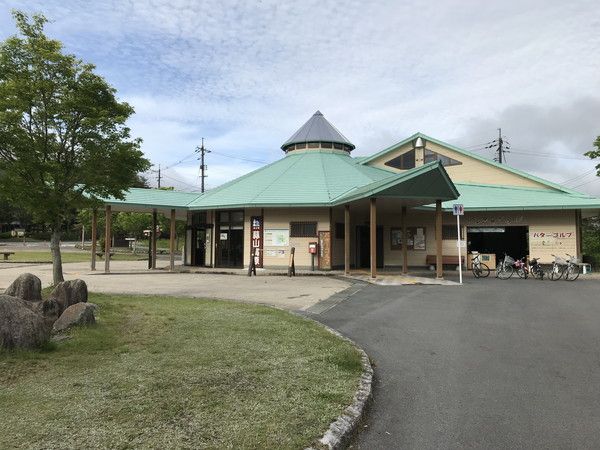 道の駅蒜山高原の入口